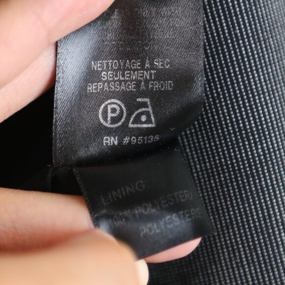 Lafayette 148 New York Blazer Jacket Women's Size 16 Charcoal Stretch Wool Blend - Picture 7 of 8